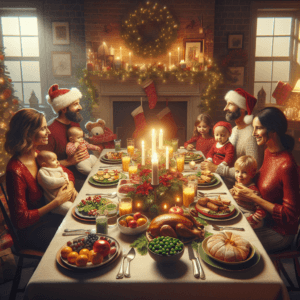 Ceia de Natal em Família: Receitas Saudáveis e Dicas para uma Alimentação Equilibrada com Bebês e Crianças